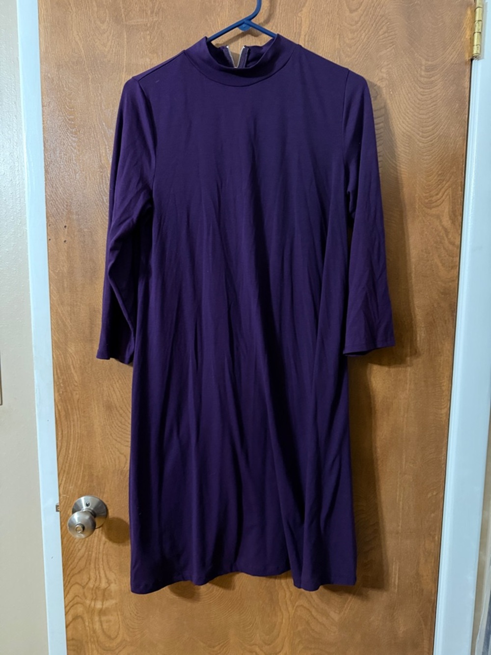The Limited Purple Midi Dress